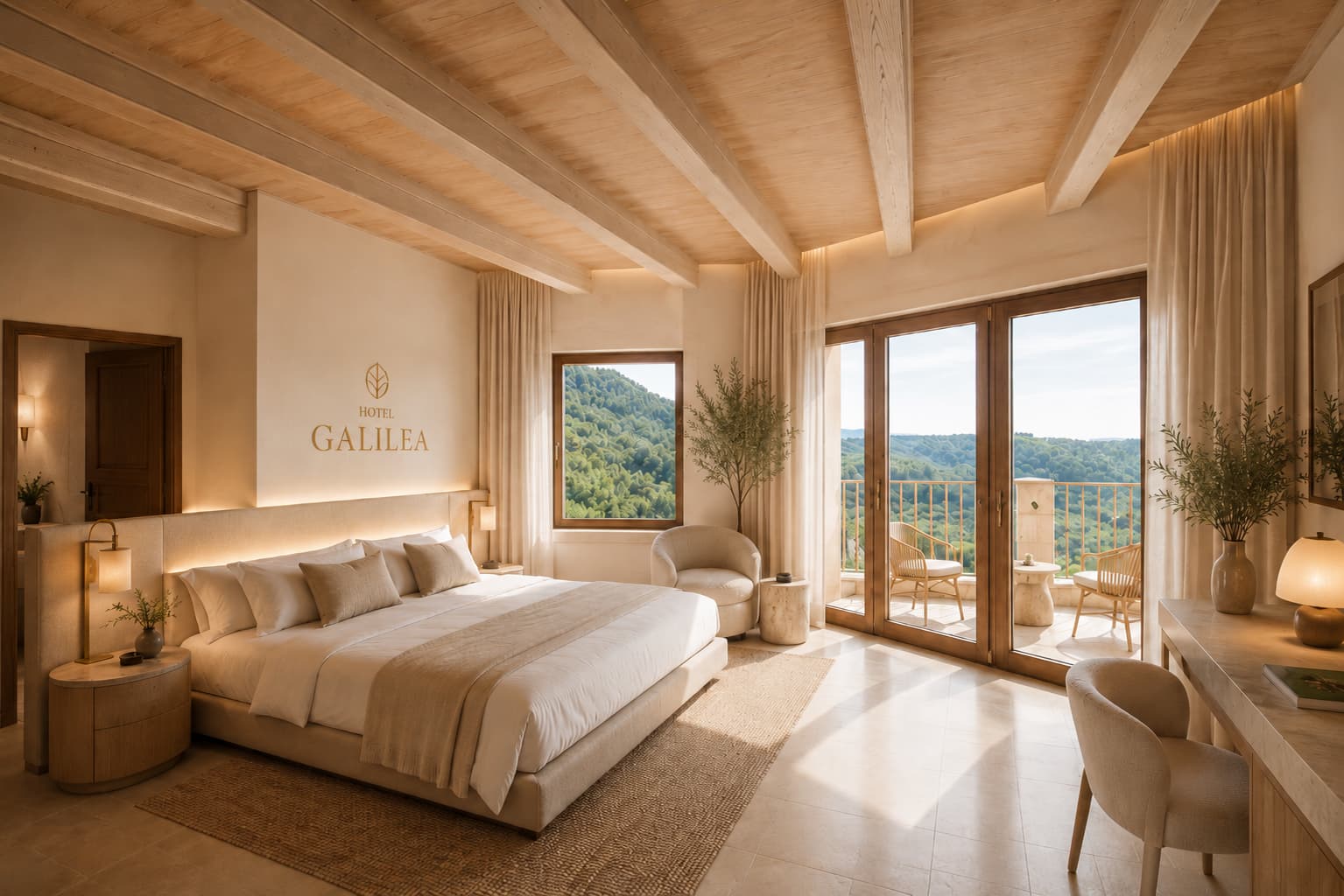 Hotel Galilea – Suite mit Ausblick